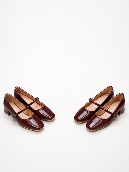 WOMEN CLASSIC STRAP HEELED SHOES LYRACH