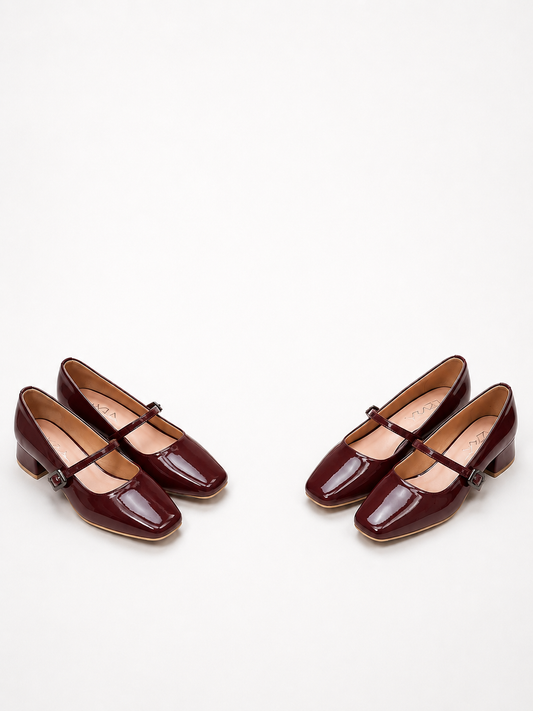 WOMEN CLASSIC STRAP HEELED SHOES LYRACH